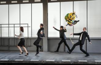 Die Gorillas, Foto: Steffen Roth Die Gorillas, Foto: Steffen Roth