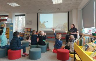 Bilderbuchkino Waldstadt, Foto: SLB/Schulze