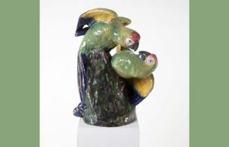 Emil Pottner, Soldatenaras sich neckend, 1911, Privatbesitz, Foto: Lea Gryze