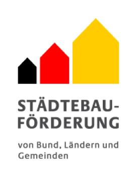 Logo für die Städtebauförderung von Bund, Ländern und Gemeinden Logo Städtebauförderung