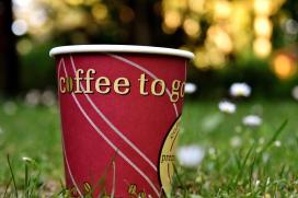 Coffee to go Becher