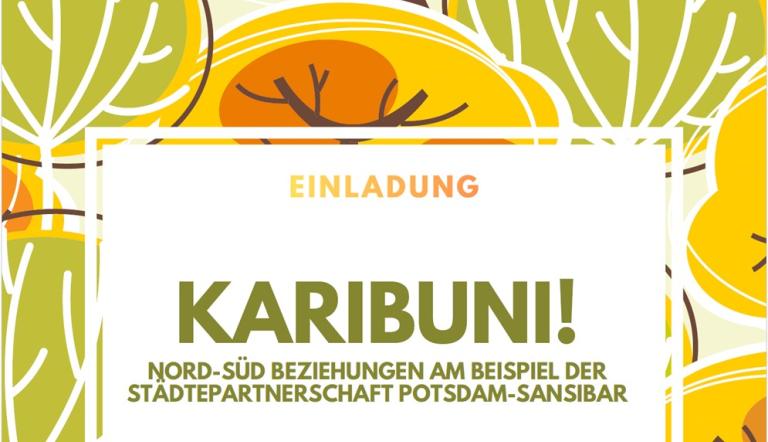 Veranstaltung Städtepartnerschaft mit Sansibar