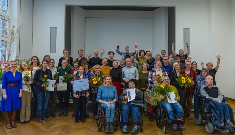 Preisträgerinnen und Preisträger des Inklusionspreises der Stadt Potsdam 2025