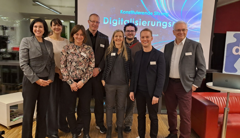 Noosha Aubel begrüßt den neuen Digitalisierungsrat