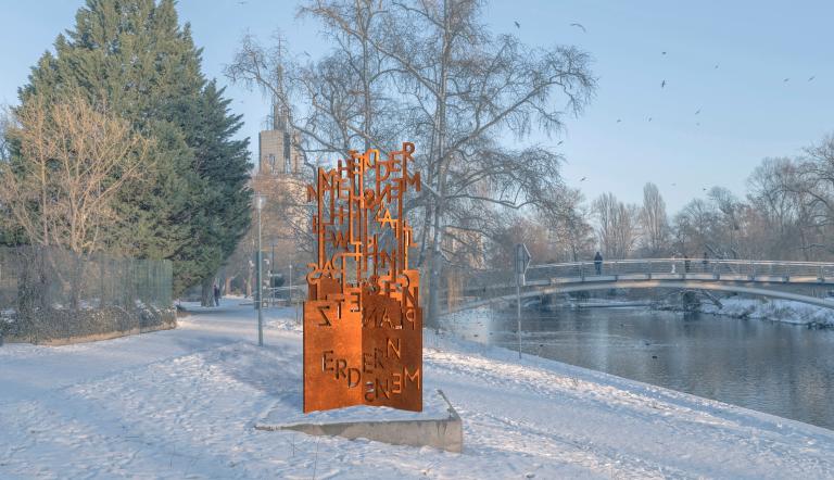 Entwurfsabbildung „Die Mehrzahl ist das Gesetz der Erde“