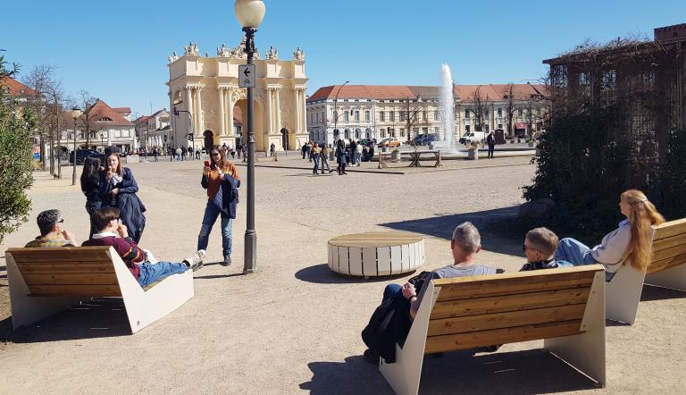 Stadtmöbel in Potsdam