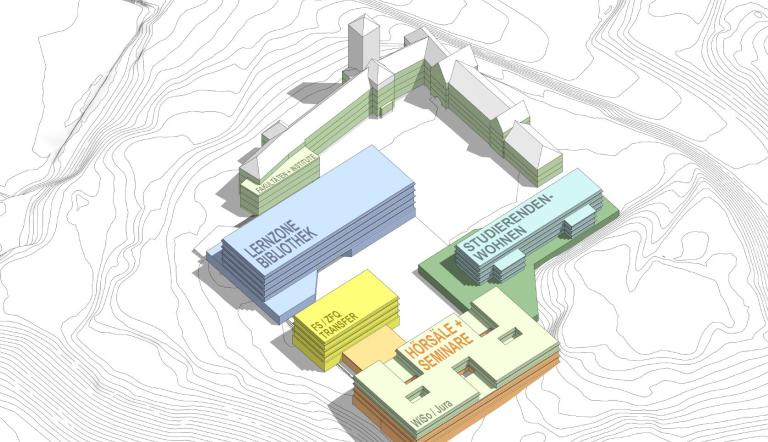 Werkstatt Brauhausberg_CAB_Variante-F_NutzungsIsometrie
