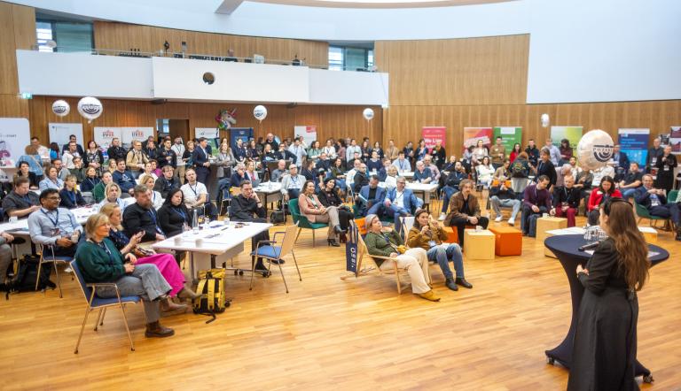 Publikum im Havel-Saal beim Potsdamer GründerTag 2025