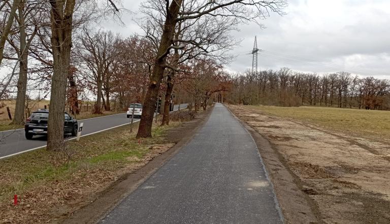 Radweg Bornimer Chaussee