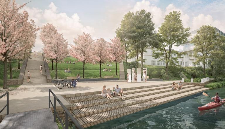 Engere Wahl Perspektive Wettbewerbsergebnis Griebnitzsee