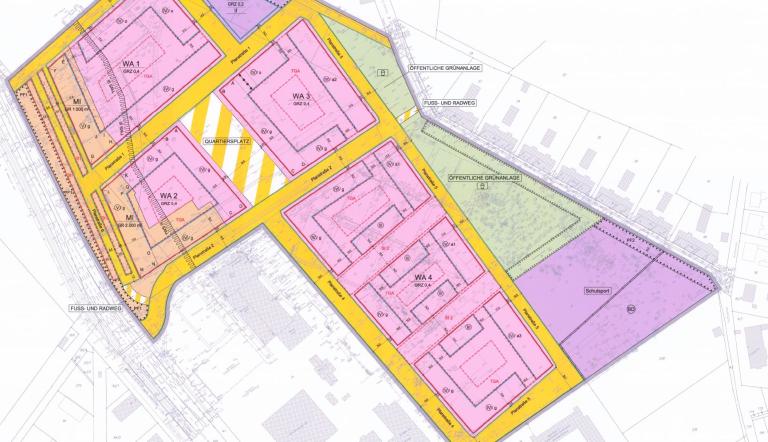 Bebauungsplan 104 Kolonie Daheim
