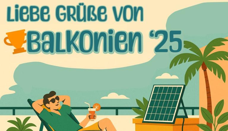 Balkonien 2025 Postkartenmotiv