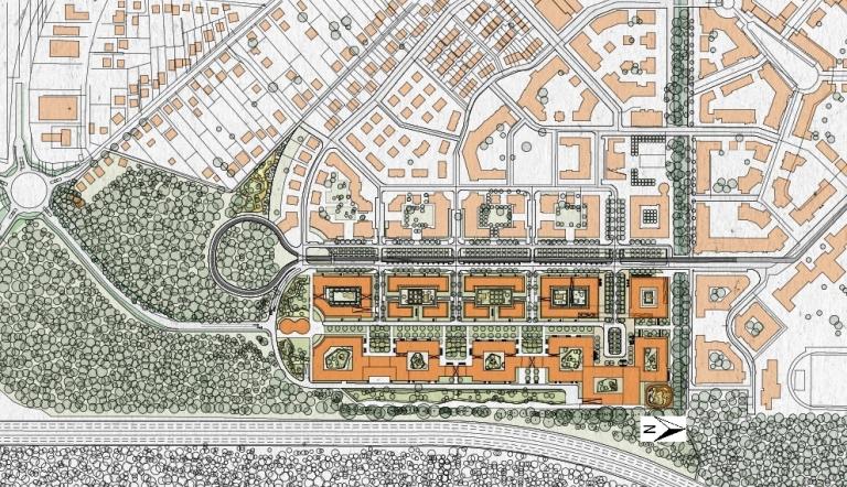 Bebauungsplan Nr. 18 „Kirchsteigfeld“ , 5 Änderung Teilbereich östlich der Ricarda-Huch-Straße Städtebaulicher Entwurf - Bebauungsplan Nr. 18 „Kirchsteigfeld“ , 5 Änderung Teilbereich östlich der Ricarda-Huch-Straße