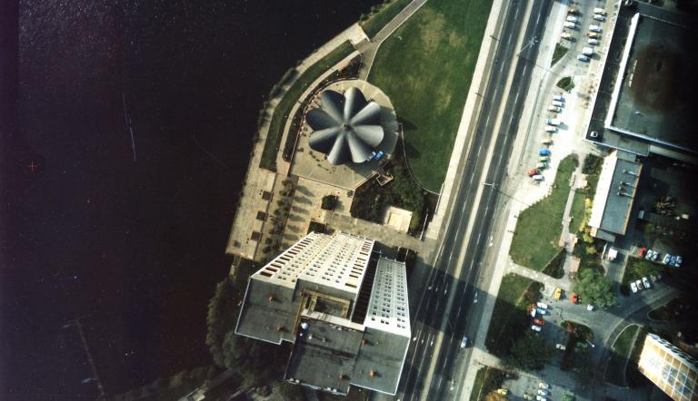 Luftbild Blick auf die Seerose von 1987
