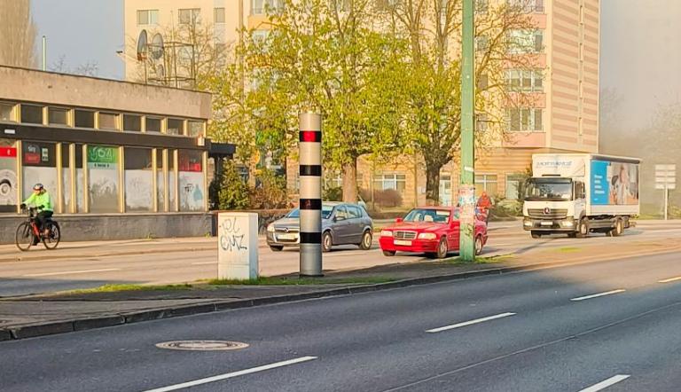 Blitzer in der Breiten Straße