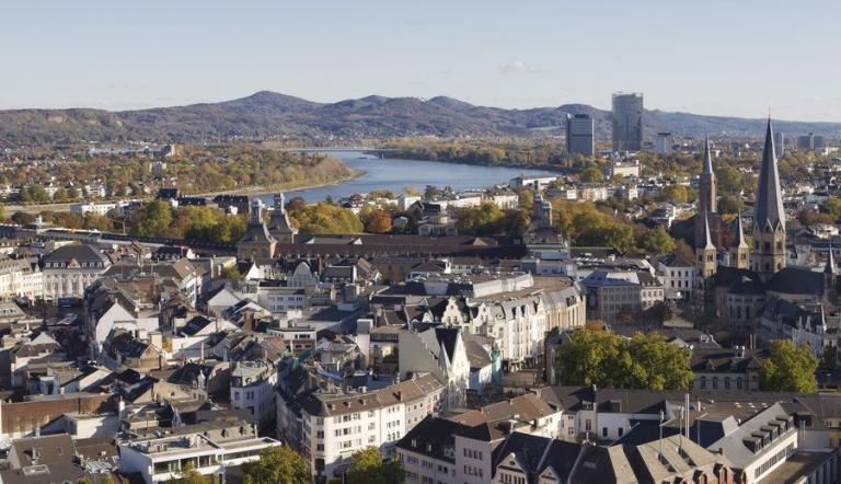 Panorama der Stadt Bonn