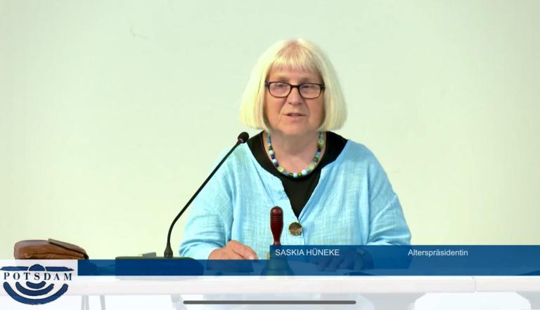 Saskia Hüneke, Vorsitzende des Hauptausschusses