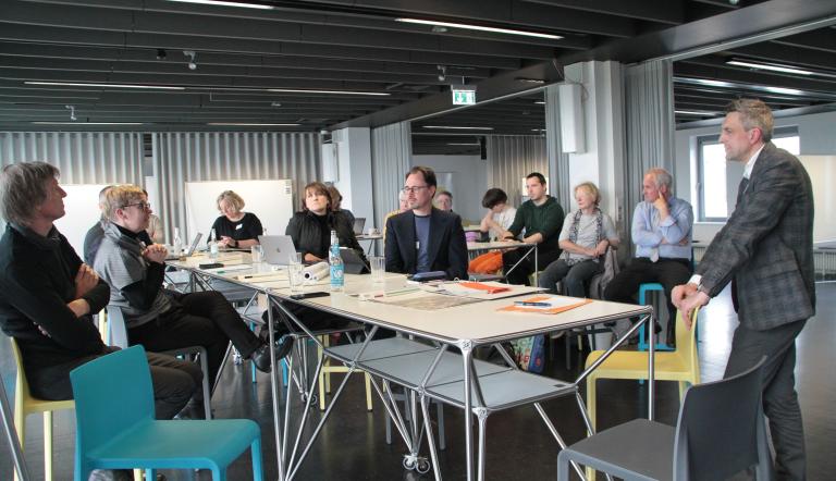 Projektdiskussion mit Gestaltungsrat
