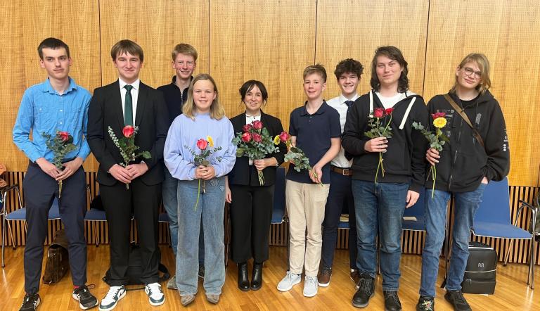 Mitglieder des Kinder- und Jugendbeirats 2025