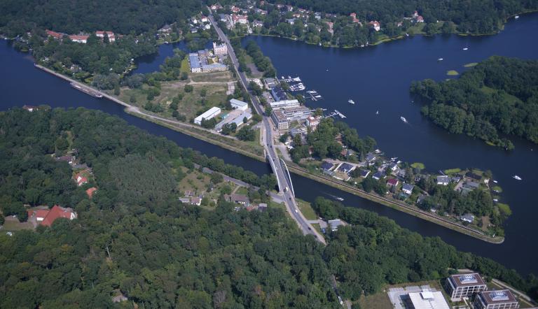 Luftbild Insel Neu Fahrland 2021 Luftbild Insel Neu Fahrland 2021