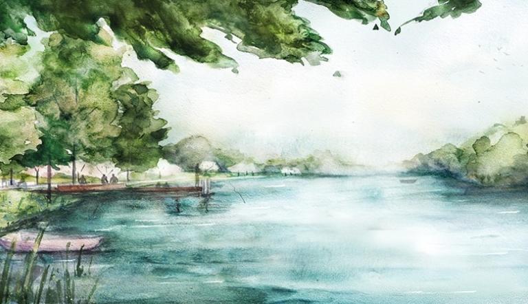 Anerkennung im Wettbewerb Griebnitzsee der POLA Landschaftsarchitekten GmbH