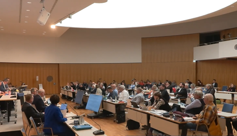 Screenshot SVV-Sitzung am 25. September 2025