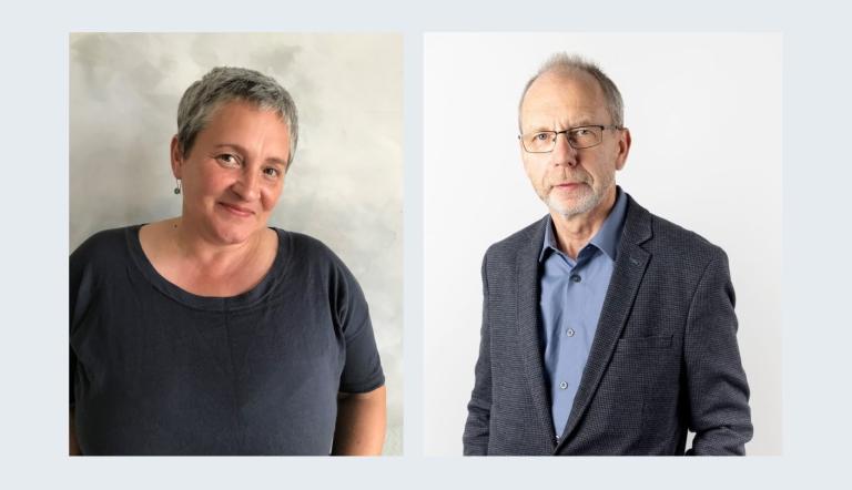 Sprecherduo Annette Paul und Thomas Wernicke 