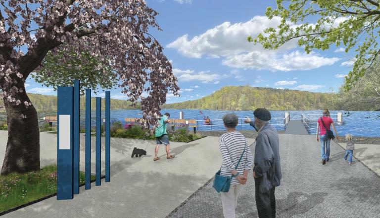 2. Wertungsrundgang Perspektive Wettbewerb Griebnitzsee TOPOS Stadtplanung