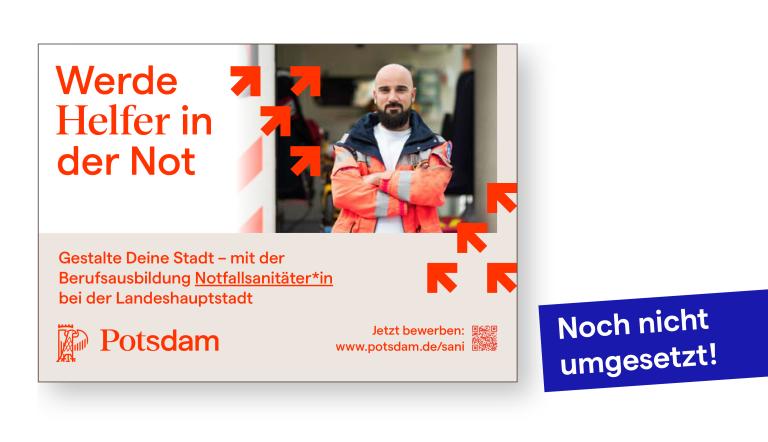 Ansicht Stellenanzeige