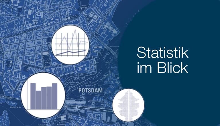 Statistik im Blick, eine Karte und Diagramme