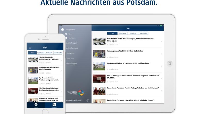 Aktuelle Nachrichten aus Potsdam (© Stadtwerke Potsdam GmbH)