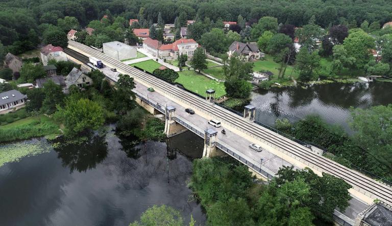 Visualisierung Nordbrücke nach Krampnitz Visualisierung Nordbrücke nach Krampnitz