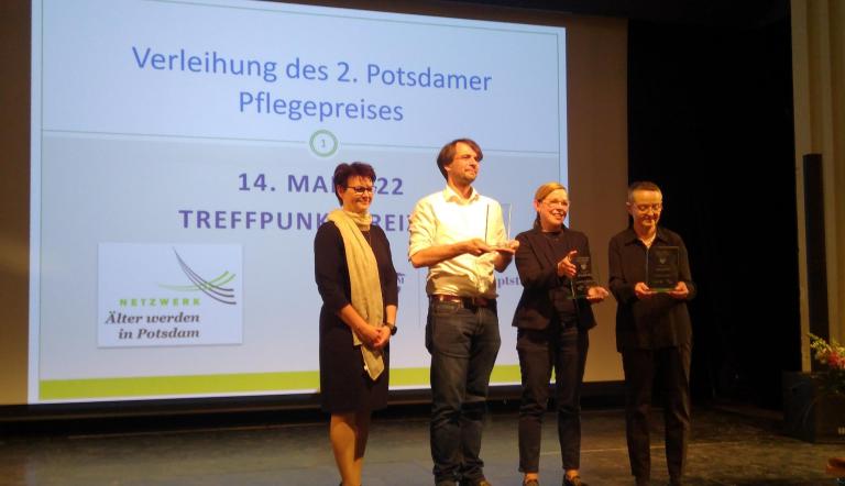 2. Potsdamer Pflegepreis vergeben, 2. Potsdamer Pflegepreis vergeben,