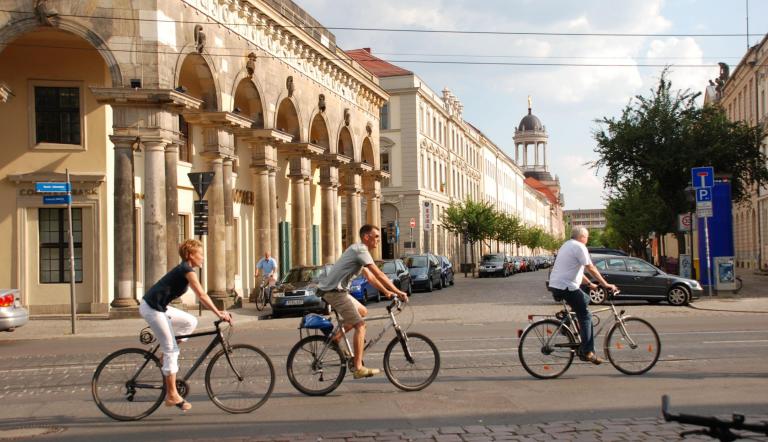 Fahrradfahren in Potsdam