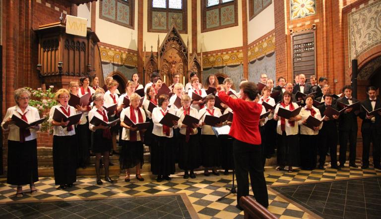 Der Gemischte Chor der Städtischen Musikschule "Johann Sebastian Bach" Potsdam