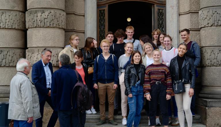 Luzernern Schüler sind zu Gast in Potsdam