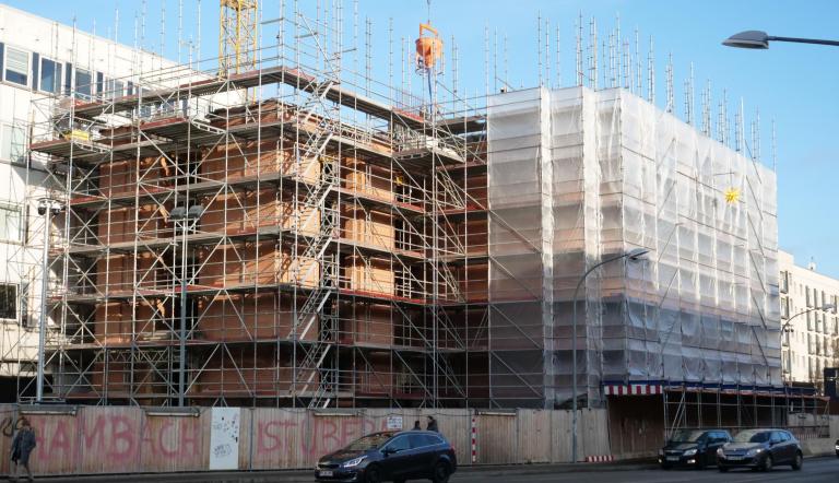 Baustelle Garnisonkirche im Januar 2020. Foto Landeshauptstadt Potsdam/ Friederike Herold Baustelle Garnisonkirche im Januar 2020