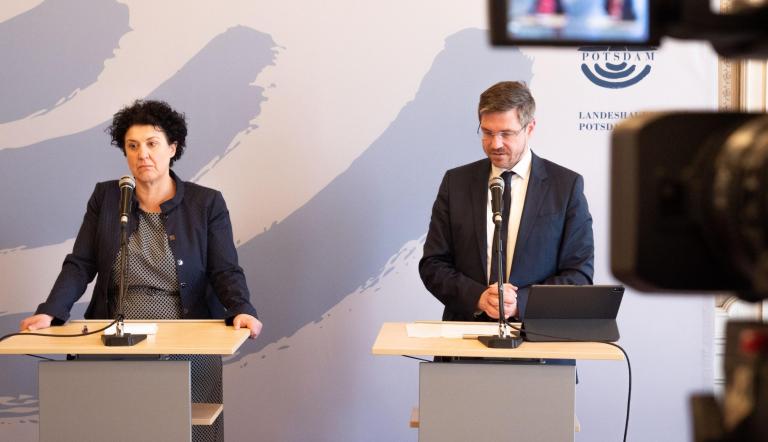 Pressekonferenz zu Corona am 19. März 2020