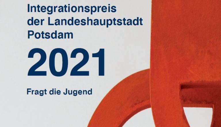 Titelbild Flyer Integrationspreis 2021.