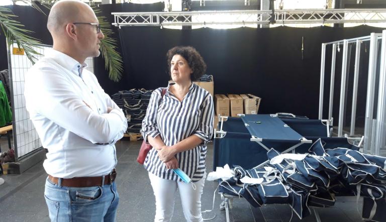 Biosphäre Potsdam schließt als Notunterkunft für Geflüchtete, Biosphäre Potsdam schließt als Notunterkunft für Geflüchtete,