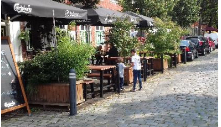 Innenstadt-Straßenräume neu denken. Foto Stadtlabor/Puttrowait Innenstadt-Straßenräume neu denken