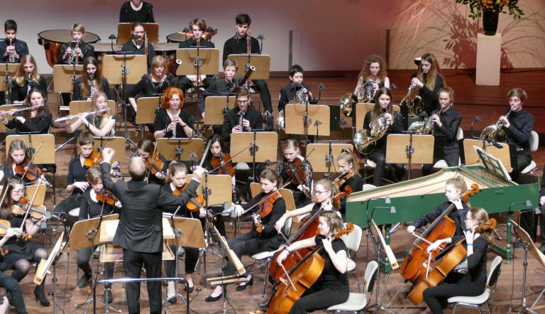 Jugendsinfonieorchester. Foto Ute Pfeuffer Jugendsinfonieorchester