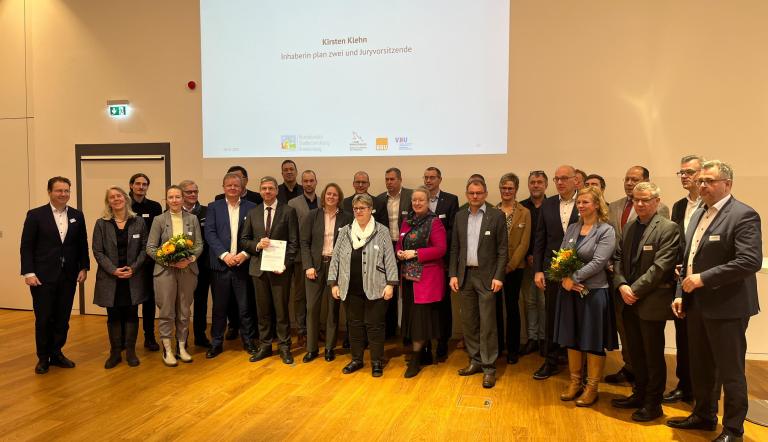 Auszeichnung Wettbewerb „Vision CO2-neutrales Quartier“, Auszeichnung Wettbewerb „Vision CO2-neutrales Quartier“,