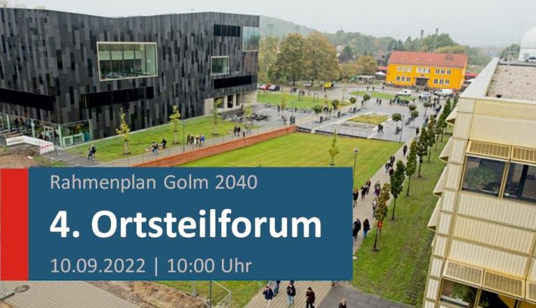 4. Ortsteilforum Golm