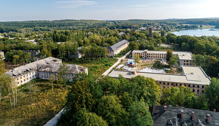 Krampnitz – aus der ehemaligen Kasernenanlage wird ein neues Quartier. Foto Benjamin Maltry Krampnitz – aus der ehemaligen Kasernenanlage wird ein neues Quartier