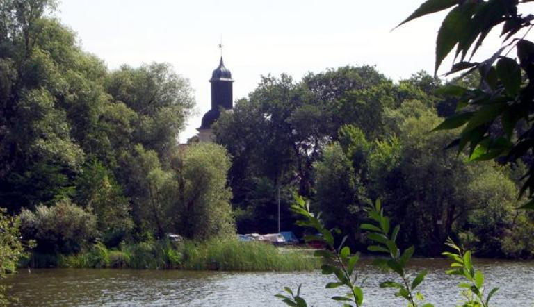 Blick von Leest nach Grube (© Archiv)