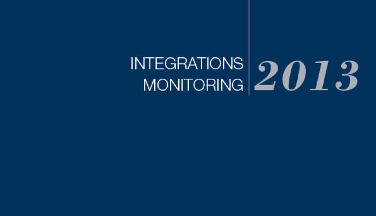 Cover Integrationsmonitoring 2013 Cover Integrationsmonitoring 2013