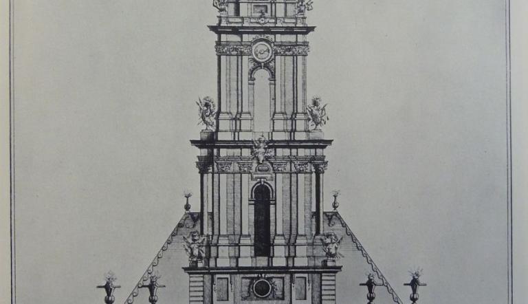 Philipp Gerlach: Entwurf zur Garnisonkirche
