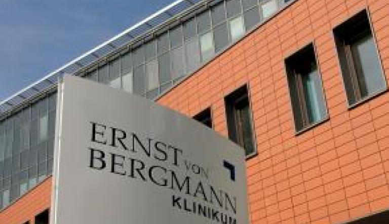 Das städtische Klinikum Ernst von Bergmann in Potsdam.