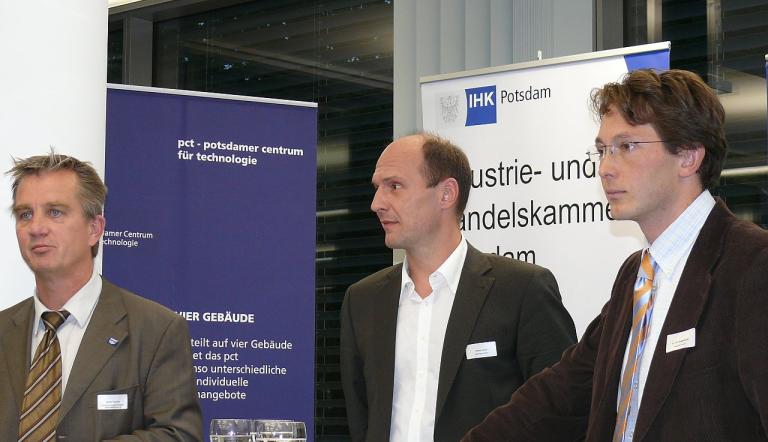 Best practice: Dr. Ole Tangermann (excentos GmbH) und Jonas Füner (preclinics mbH) diskutierten über ihre Erfahrungen
